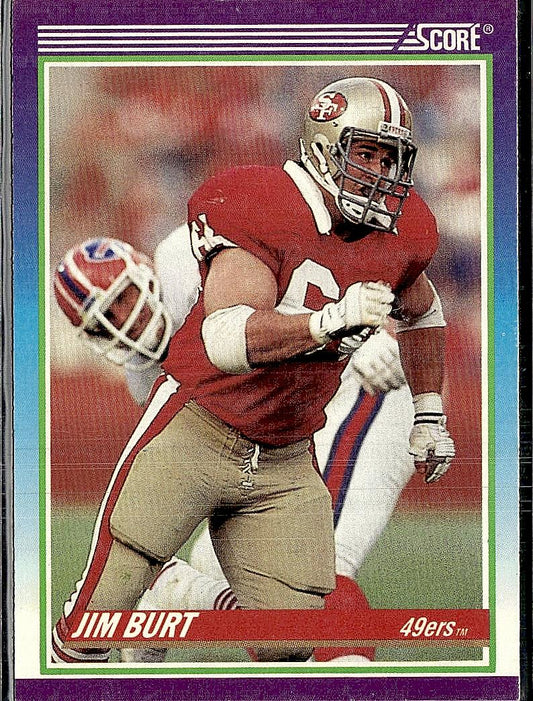 1990 Score #545 Jim Burt