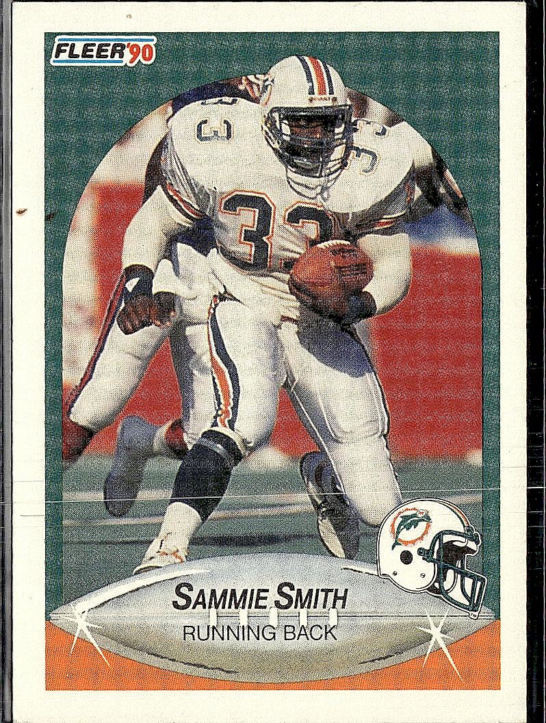 1990 Fleer #247 Sammie Smith