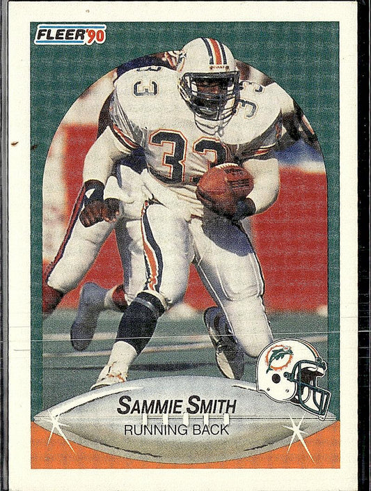 1990 Fleer #247 Sammie Smith