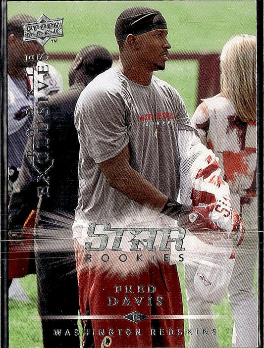 2008 Upper Deck Rookie Exclusives #RE100 Fred Davis