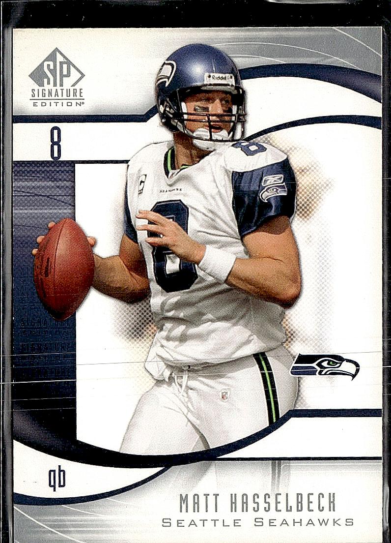 2009 SP Signature #77 Matt Hasselbeck