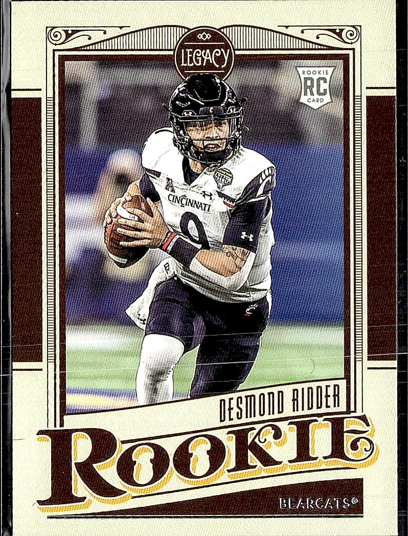 2022 Panini Chronicles Draft Picks #7 Desmond Ridder Legacy Rookies