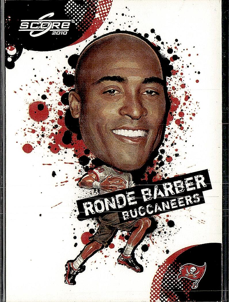 2010 Score #17 Ronde Barber NFL Players