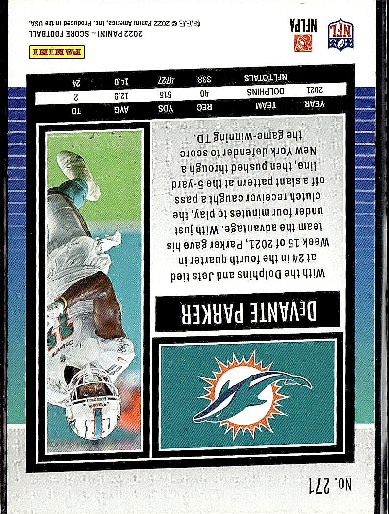 2022 Score #271 DeVante Parker