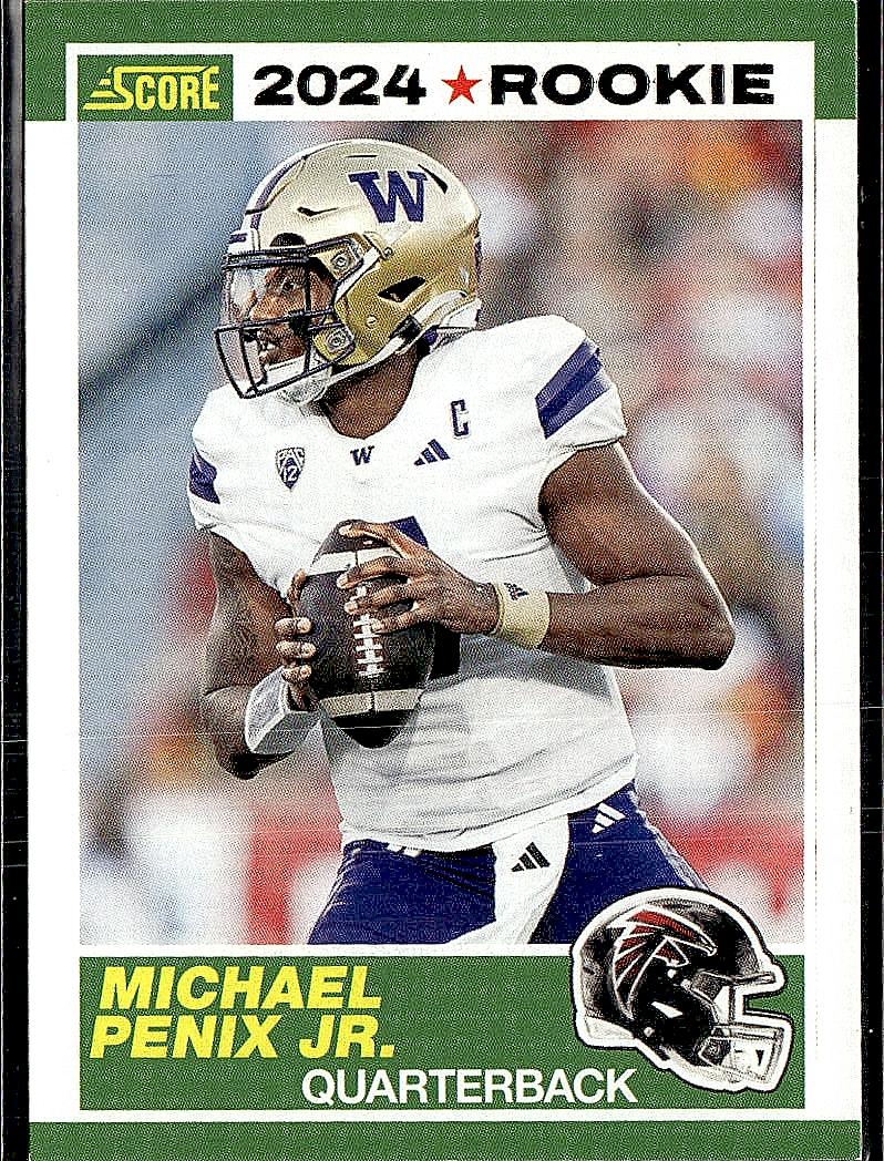 2024 Score #7 Michael Penix Jr. 35th Anniversary Rookies
