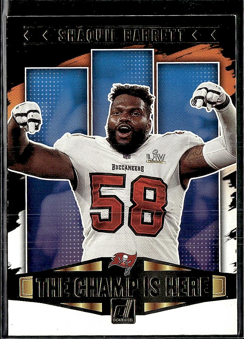 2021 Donruss #CIH-20 Shaquil Barrett The Champ Is Here