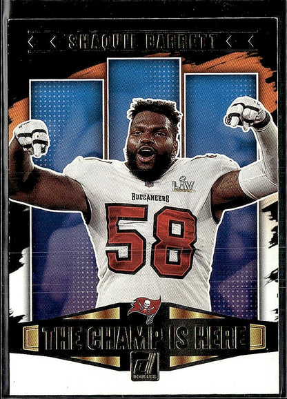 2021 Donruss #CIH-20 Shaquil Barrett The Champ Is Here