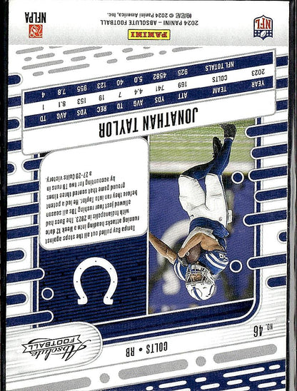 2024 Panini Absolute #46 Jonathan Taylor Retail