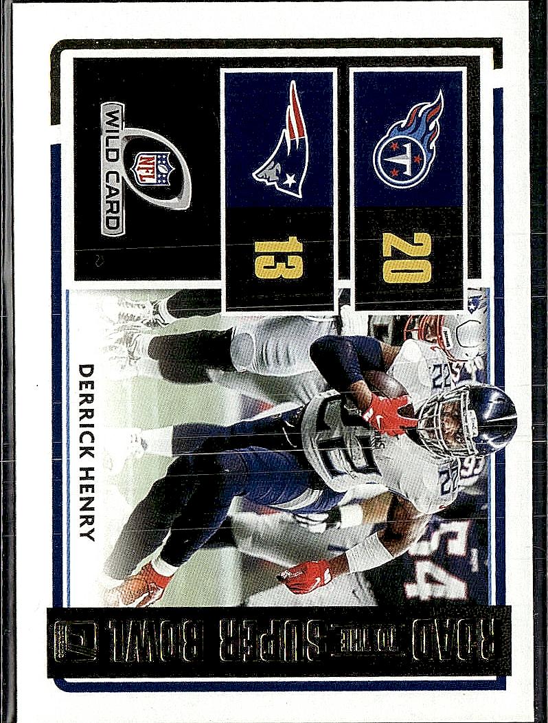 2020 Donruss #RSBWC-DH Derrick Henry Road to the Super Bowl Wild Card