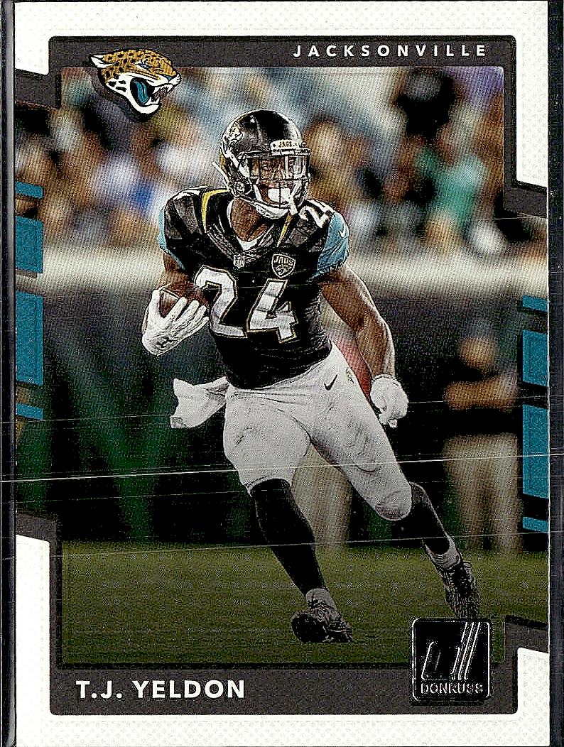 2017 Donruss #143 T.J. Yeldon