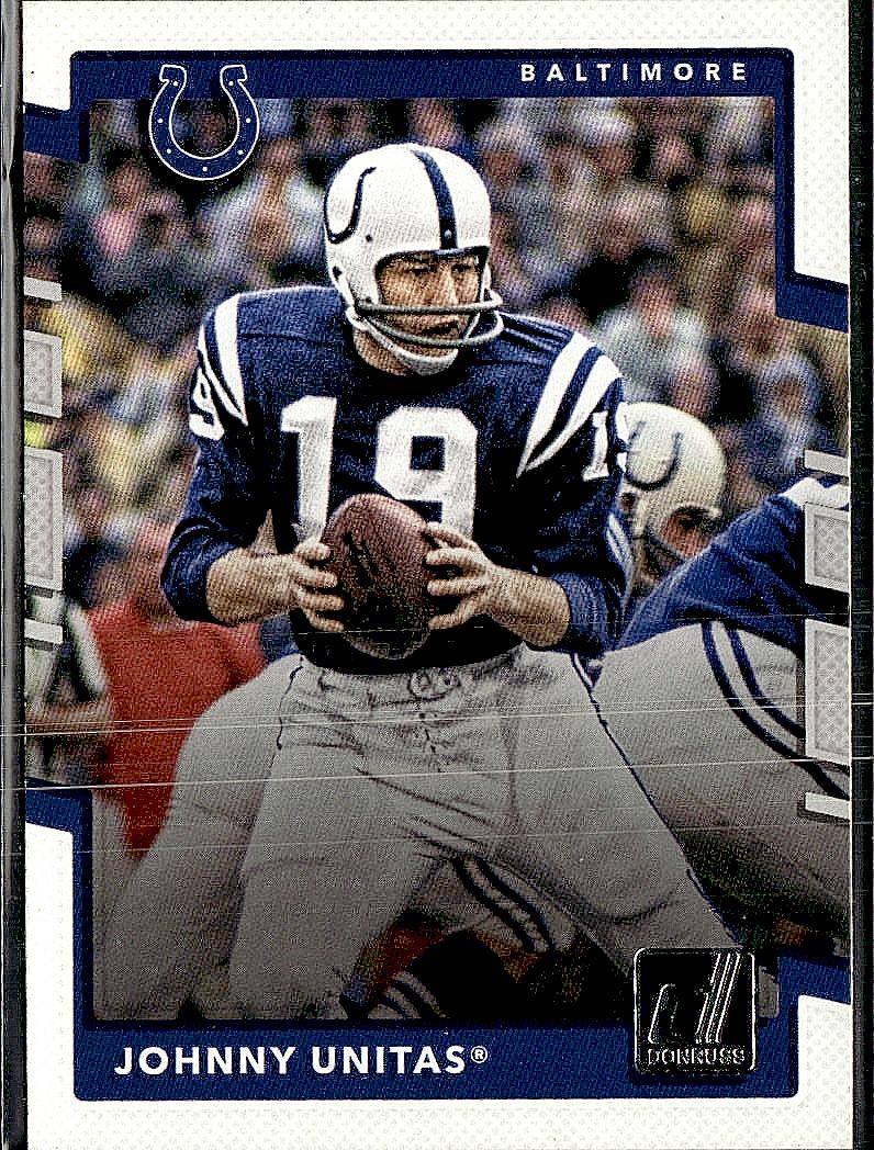 2017 Donruss #229 Johnny Unitas