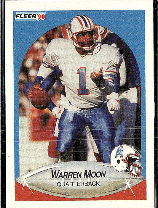 1990 Fleer #133 Warren Moon
