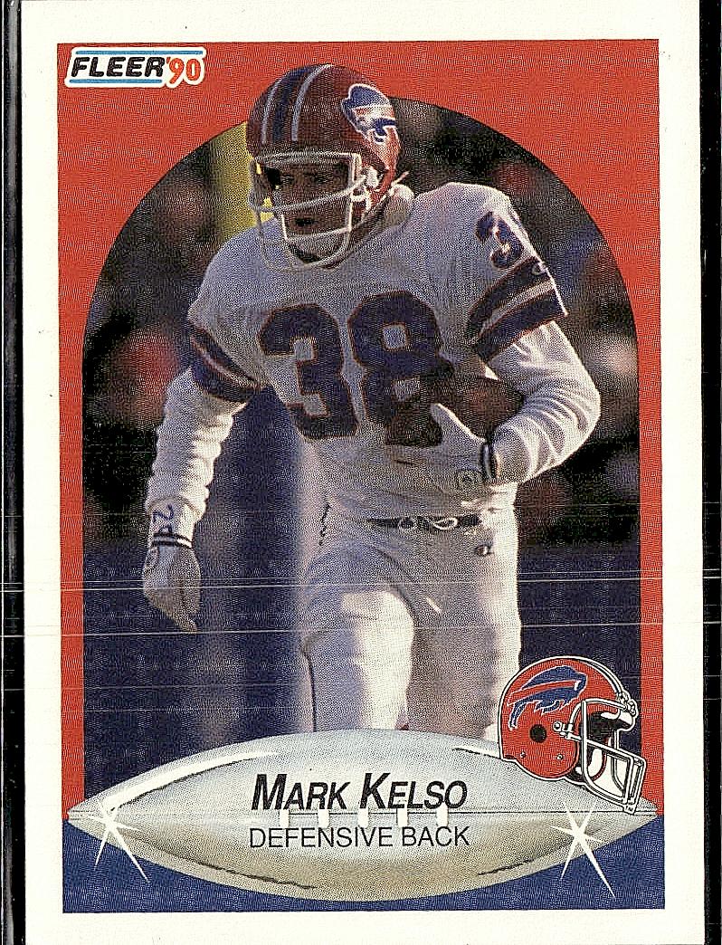 1990 Fleer #115a Mark Kelso