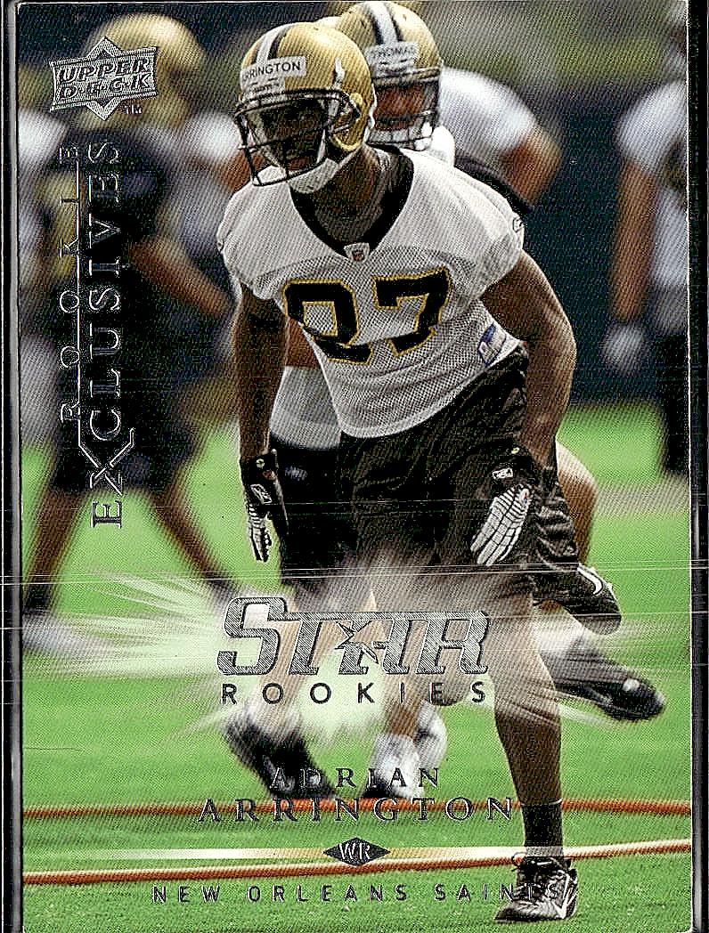 2008 Upper Deck Rookie Exclusives #RE48 Adrian Arrington