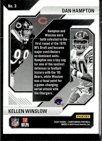 2024ContendersDan Hampton / Kellen Winslow Historic Draft Class Contenders