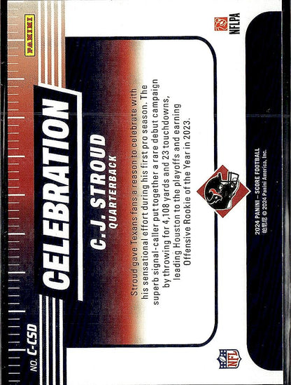 2024 Score #C-CSD C.J. Stroud Celebration