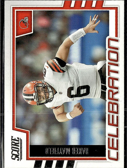 2022 Score #C-BM Baker Mayfield Celebration