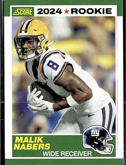 2024 Score #5 Malik Nabers 35th Anniversary Rookies