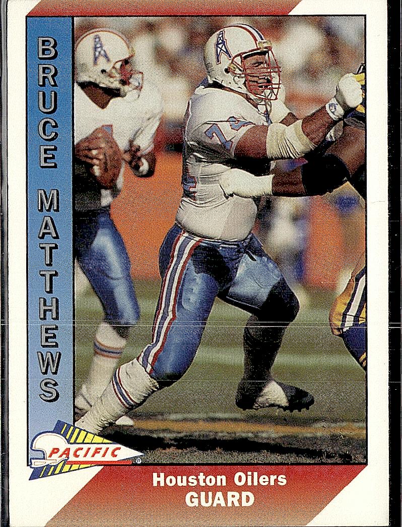 1991 Pacific #178 Bruce Matthews