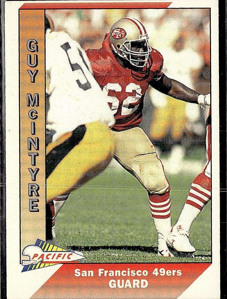 1991 Pacific #463 Guy McIntyre