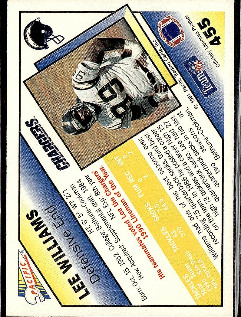 1991 Pacific #455 Lee Williams