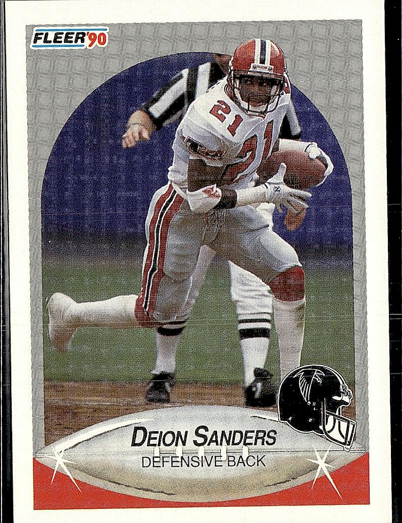 1990 Fleer #382 Deion Sanders