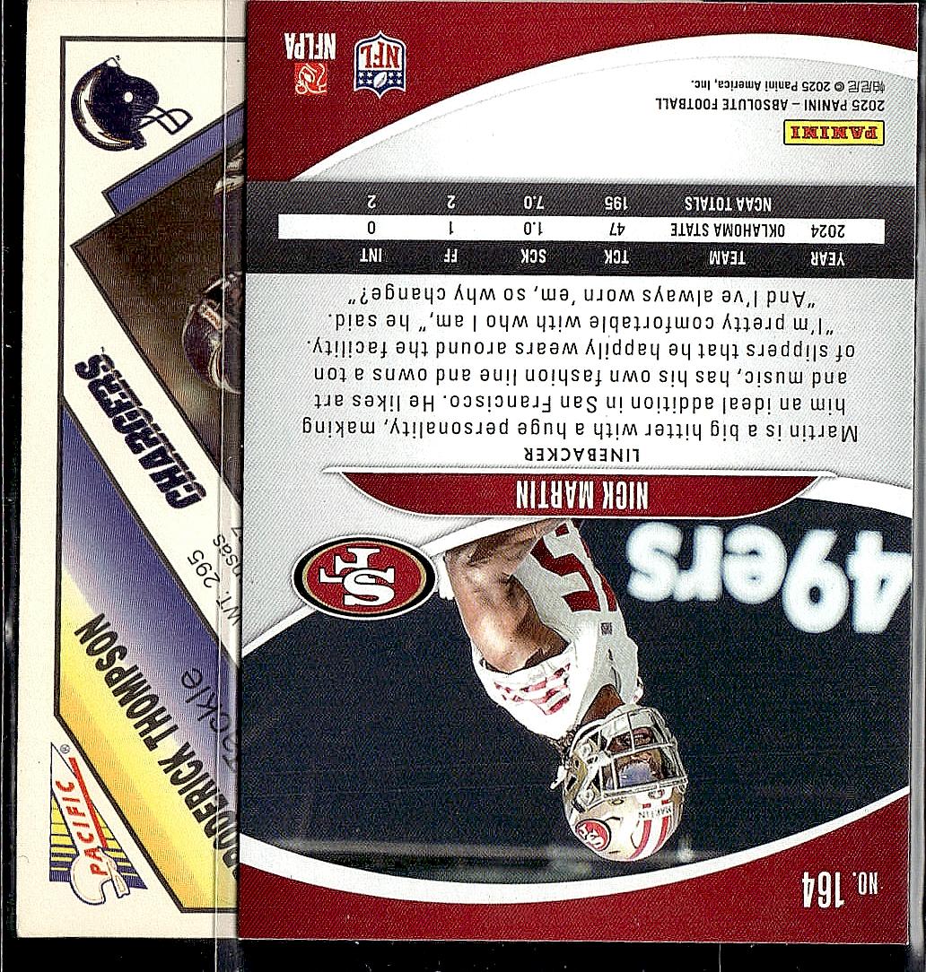 1991 Pacific #454 Broderick Thompson