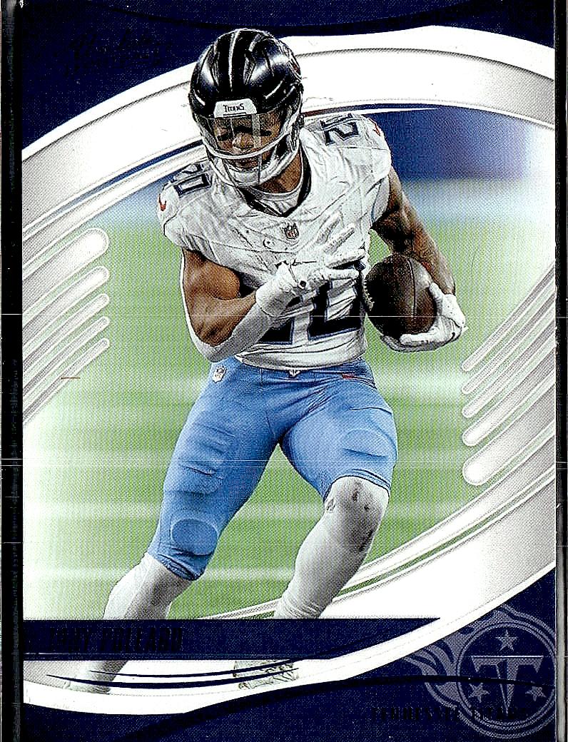 2025 Panini Absolute #89 Tony Pollard Red