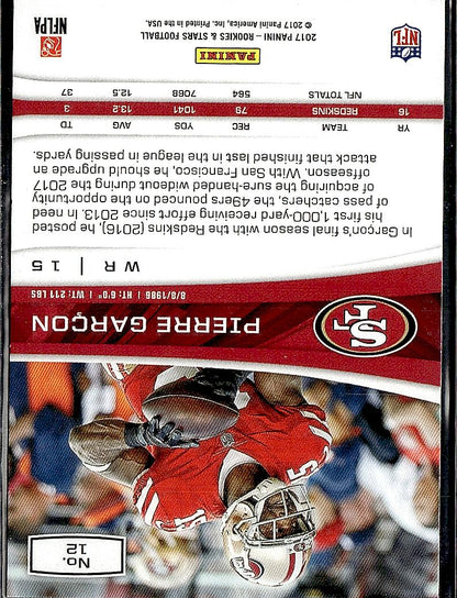 2017 Panini Rookies & Stars #12 Pierre Garcon