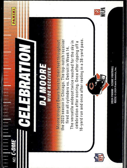 2024 Score #C-DME DJ Moore Celebration