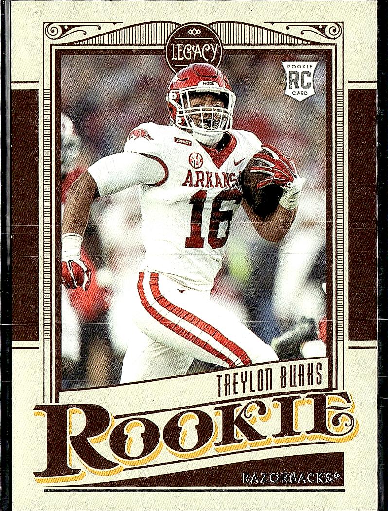 2022 Panini Chronicles Draft Picks #15 Treylon Burks Legacy Rookies