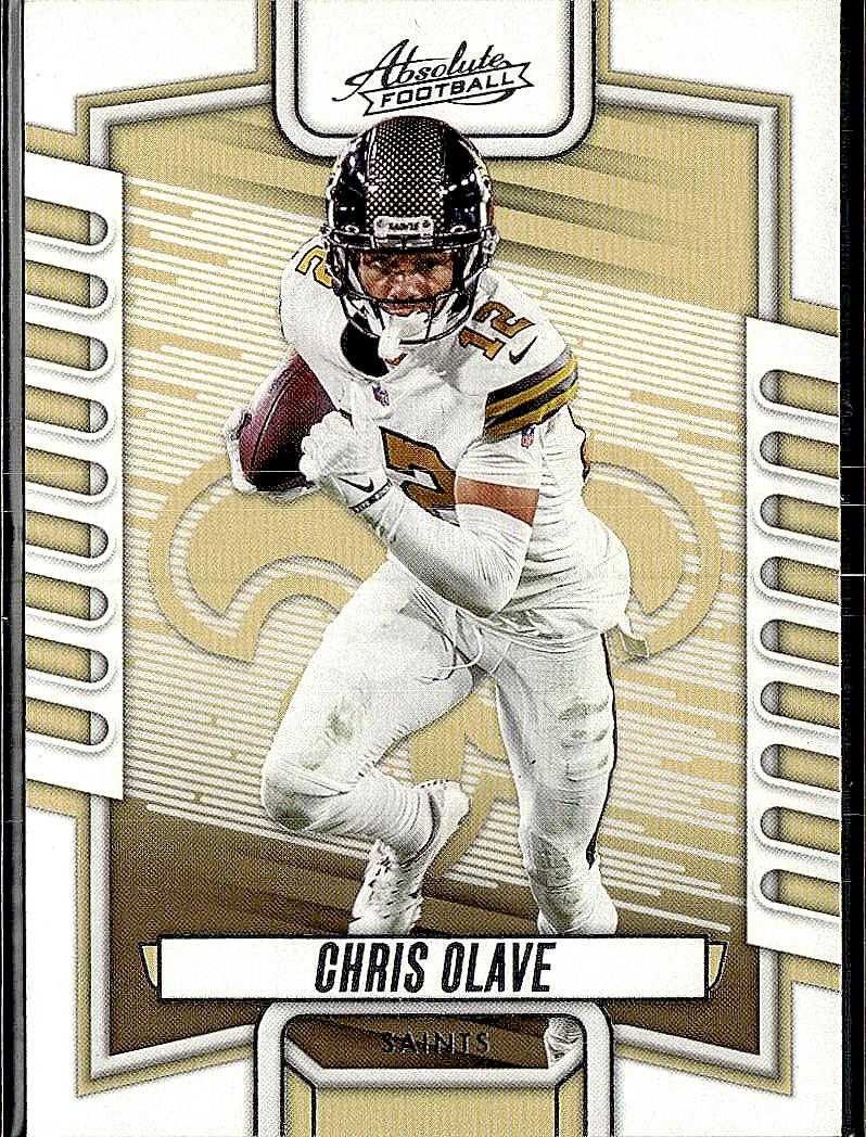 2023 Panini Absolute #72 Chris Olave Black