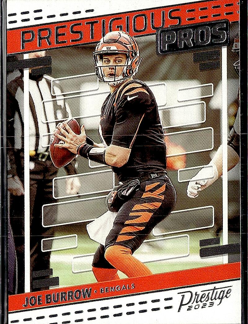 2023 Panini Prestige #PP-5 Joe Burrow Prestigious Pros