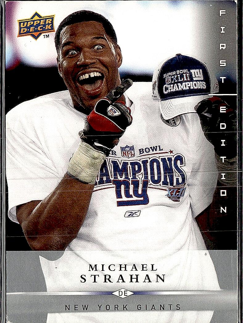 2008 Upper Deck First Edition #94 Michael Strahan