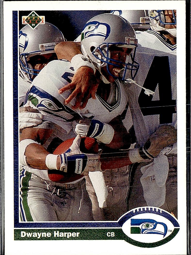 1991 Upper Deck #493 Dwayne Harper