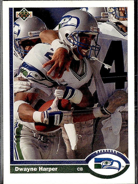 1991 Upper Deck #493 Dwayne Harper