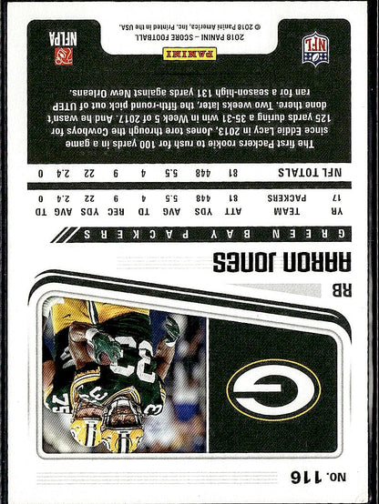 2018 Score #116 Aaron Jones