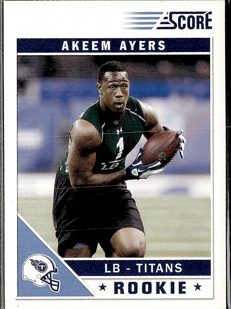 2011 Score #305 Akeem Ayers Scorecard