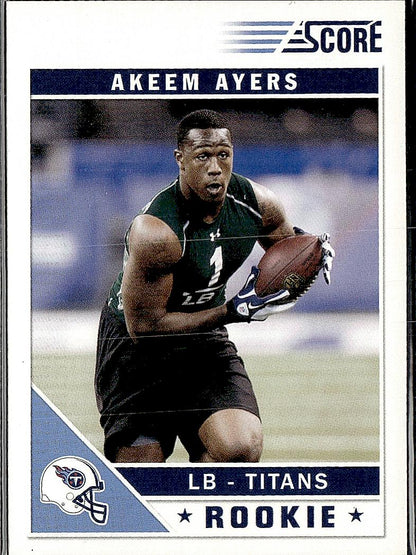 2011 Score #305 Akeem Ayers Scorecard