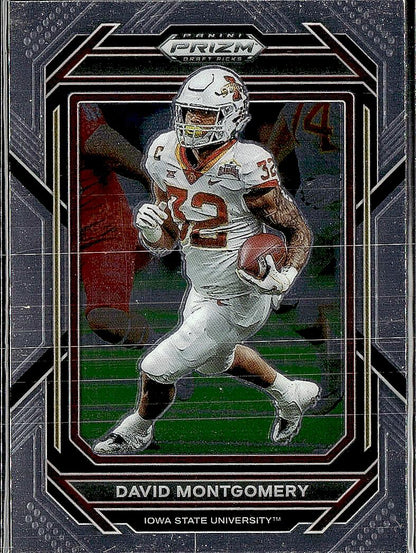 2023 Panini Prizm Draft Picks #25 David Montgomery