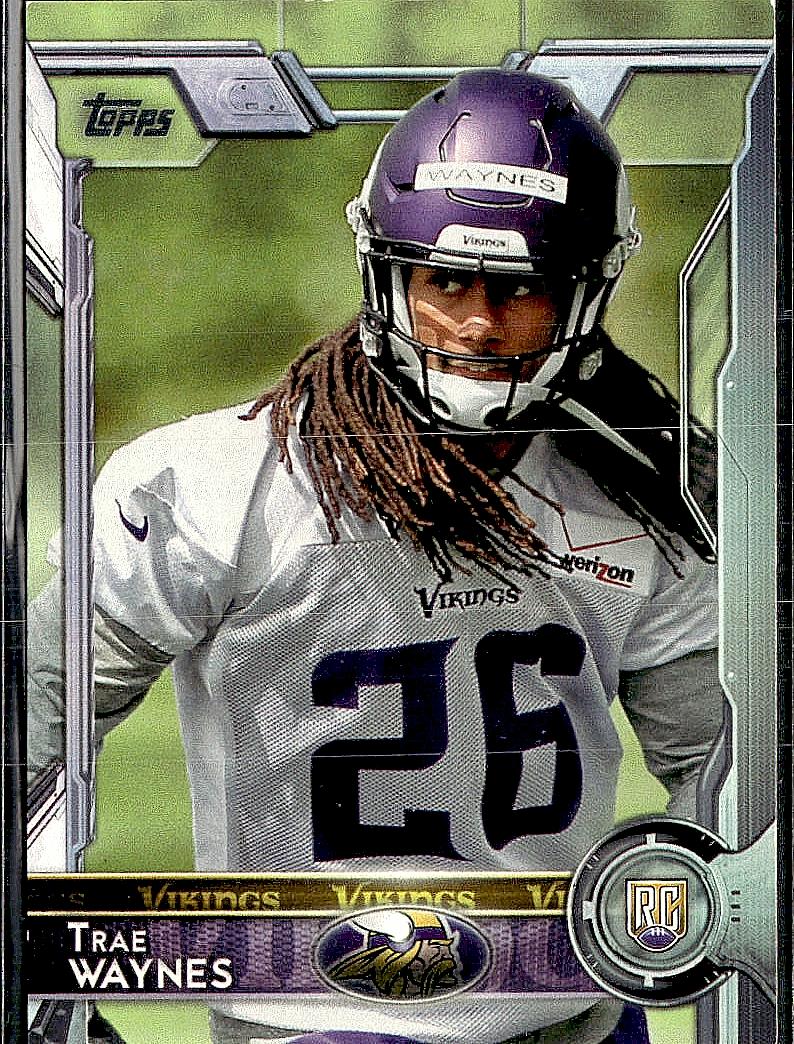 2015 Topps #421 Trae Waynes 60th Anniversary