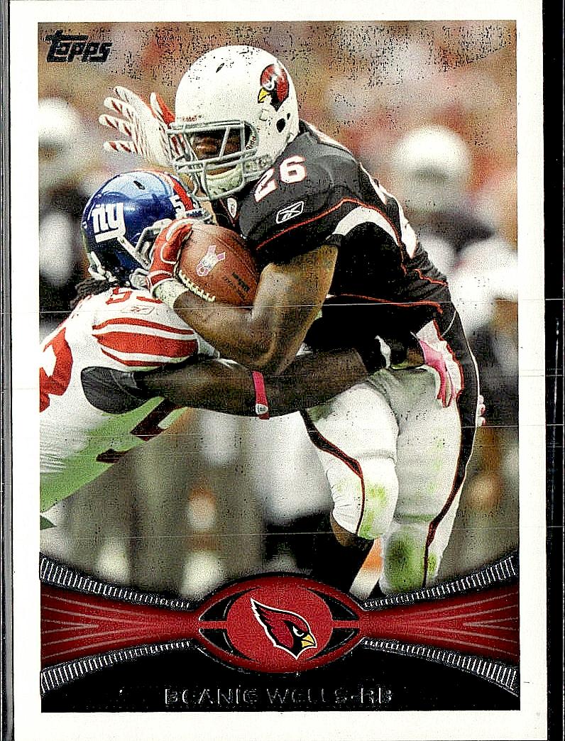 2012 Topps Chrome #174 Beanie Wells Refractors