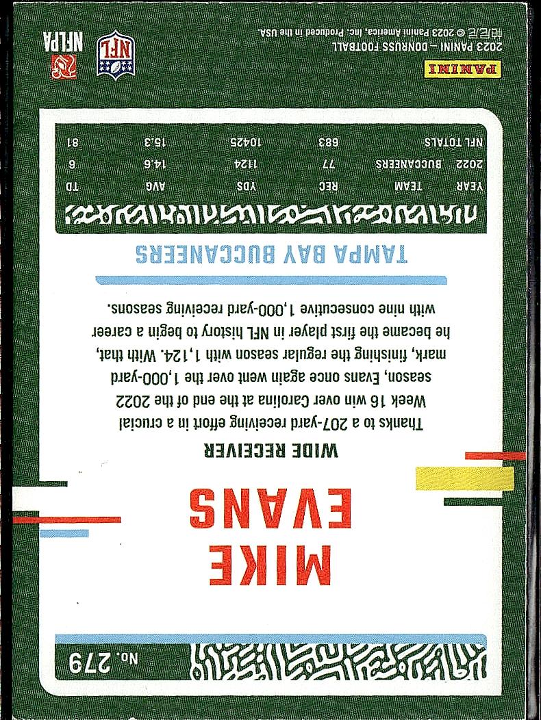 2023 Donruss #279 Mike Evans