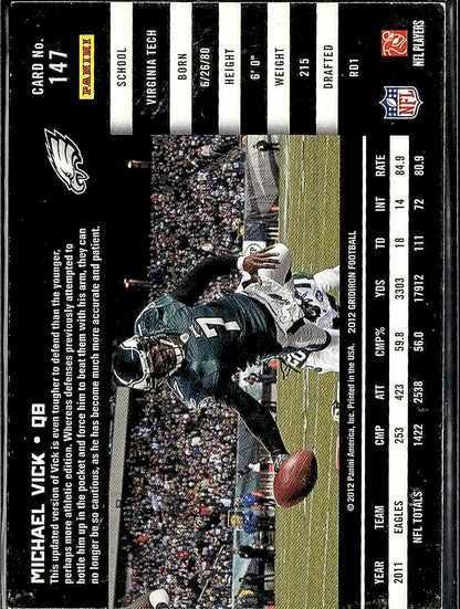 2012 Panini Gridiron #147 Michael Vick