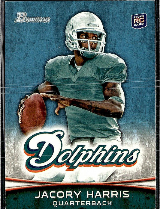 2012 Bowman #139 Jacory Harris Purple
