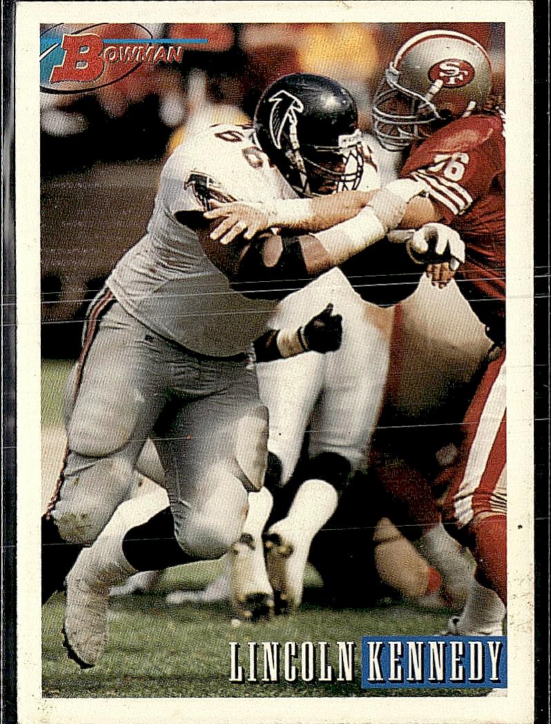 1993 Bowman #160 Lincoln Kennedy