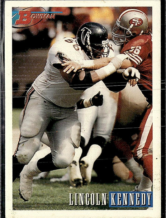 1993 Bowman #160 Lincoln Kennedy