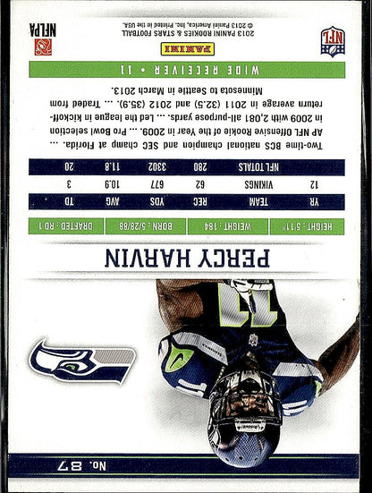 2013 Panini Rookies & Stars #87 Percy Harvin