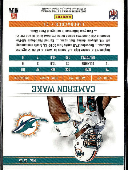 2013 Panini Rookies & Stars #55 Cameron Wake