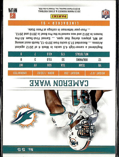 2013 Panini Rookies & Stars #55 Cameron Wake